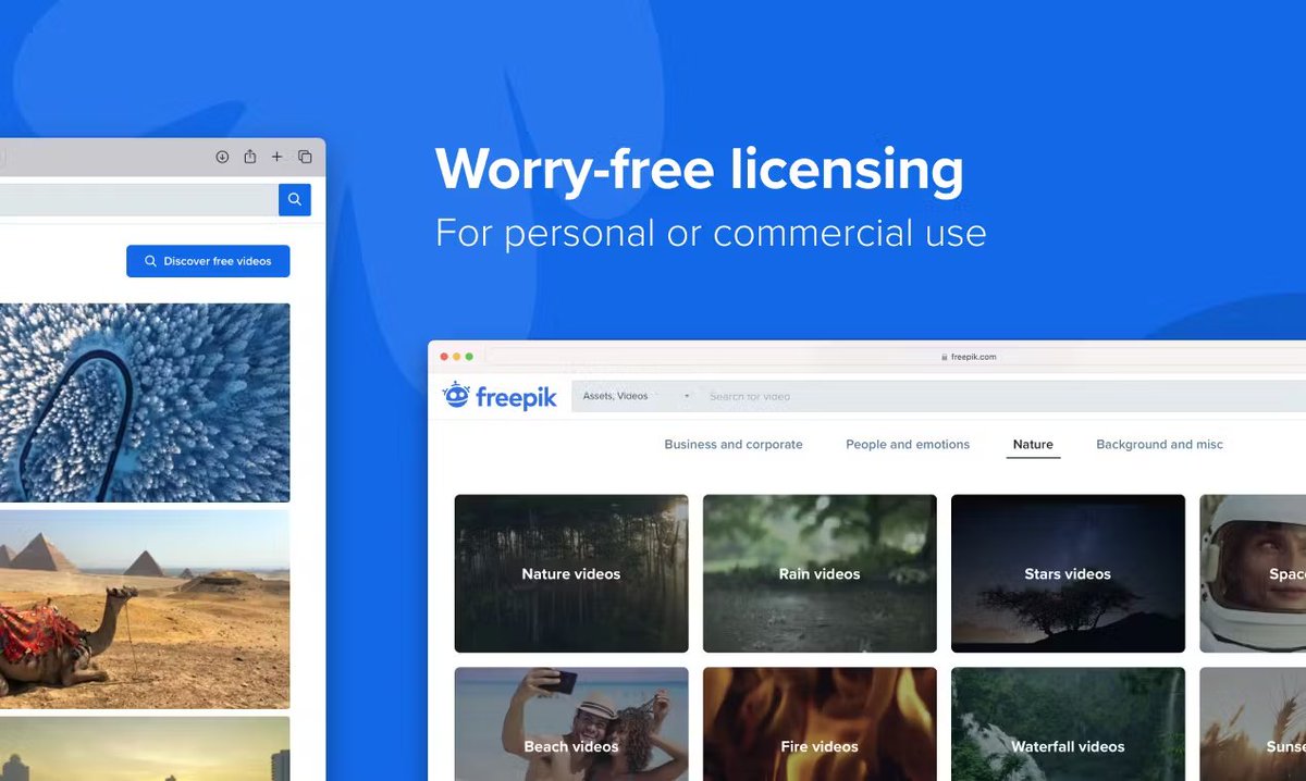 جديد المنصة الأشهر عالمياً، تم الاعلان امس واليوم الاف المستخدمين❤️
تخيل معاي:تقريباً نصف مليون فيديو بكل المواضيع في بالك تستخدمها في مقاطعك/مشاريعك Motion Graphics والاجمل انك تقدر تستخدمها شخصي/تجاري.
فكرة:جمع مقاطع حول موضوع معين ونزلها يوتيوب واكسب💸
urls.alosefer.com/gbN5