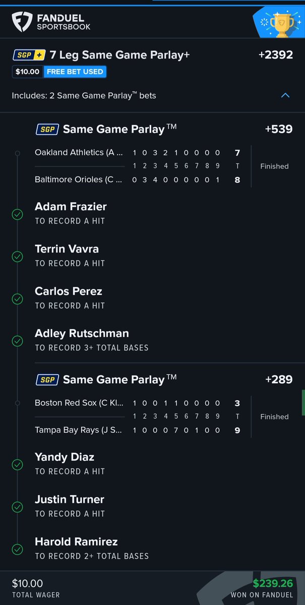 Fast895ohstang's tweet photo. People need to get in that @ParlayScience discord and enjoy that money. #sportsbettingtwitter https://t.co/yaoMJiZEJ3