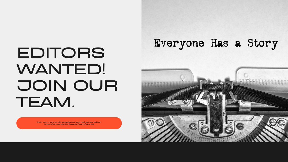 Join our non-profit academic journal as an editor.  lnkd.in/gitYSqbV #publication #service #kōrerojournal #edactsglobal @scubaprofsocal
