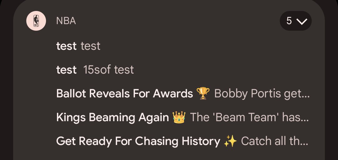 geekyguy's tweet image. It looks like the NBA App admin team is having a day
#NBA #NBAAPP #test