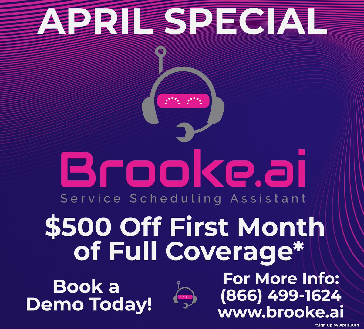proactive_pds's tweet image. Ready to Book a Demo? Click here: ow.ly/Yogw50NIF9E

Give us a call at (866) 499-1624 or visit Brooke.ai for more information

#ProactiveDealerSolutions #PDS #Automotive #brookeai #AI #ArtificialIntelligence #chatgpt #gpt4 #openai #dva #digitalvoiceassistant