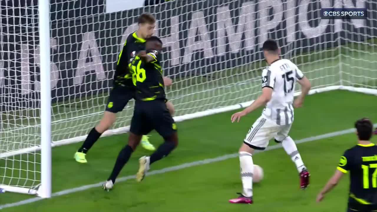 Federico Gatti comes up clutch for Juventus!  ⚫️ ⚪️”
