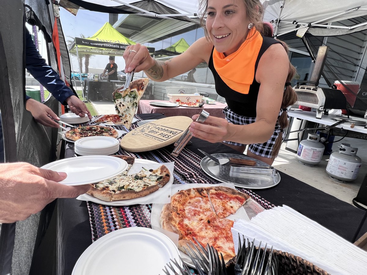 palmspringsjet's tweet photo. Desert Jet Center #FBO is kicking off the start of the music festivals in the Coachella Valley with exotic cars, #buzzbox, DJ Tina Turntables, & hot pizza by Popping Off Pies. We're elevating the experience of passengers, pilots, & visiting guests flying in and out of KTRM. https://t.co/Srk6q7NFeV