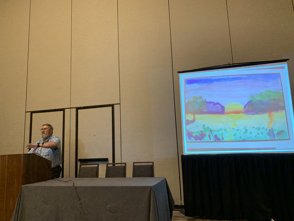 MrsAllensART's tweet photo. Sooo many great sessions today @NAEA! Thank you to the wonderful educators for such informative and FUN presentations. Already excited to take back what I’ve learned. #makeahat #artmatters #arteducation @mrdearybury https://t.co/msHoauLob4