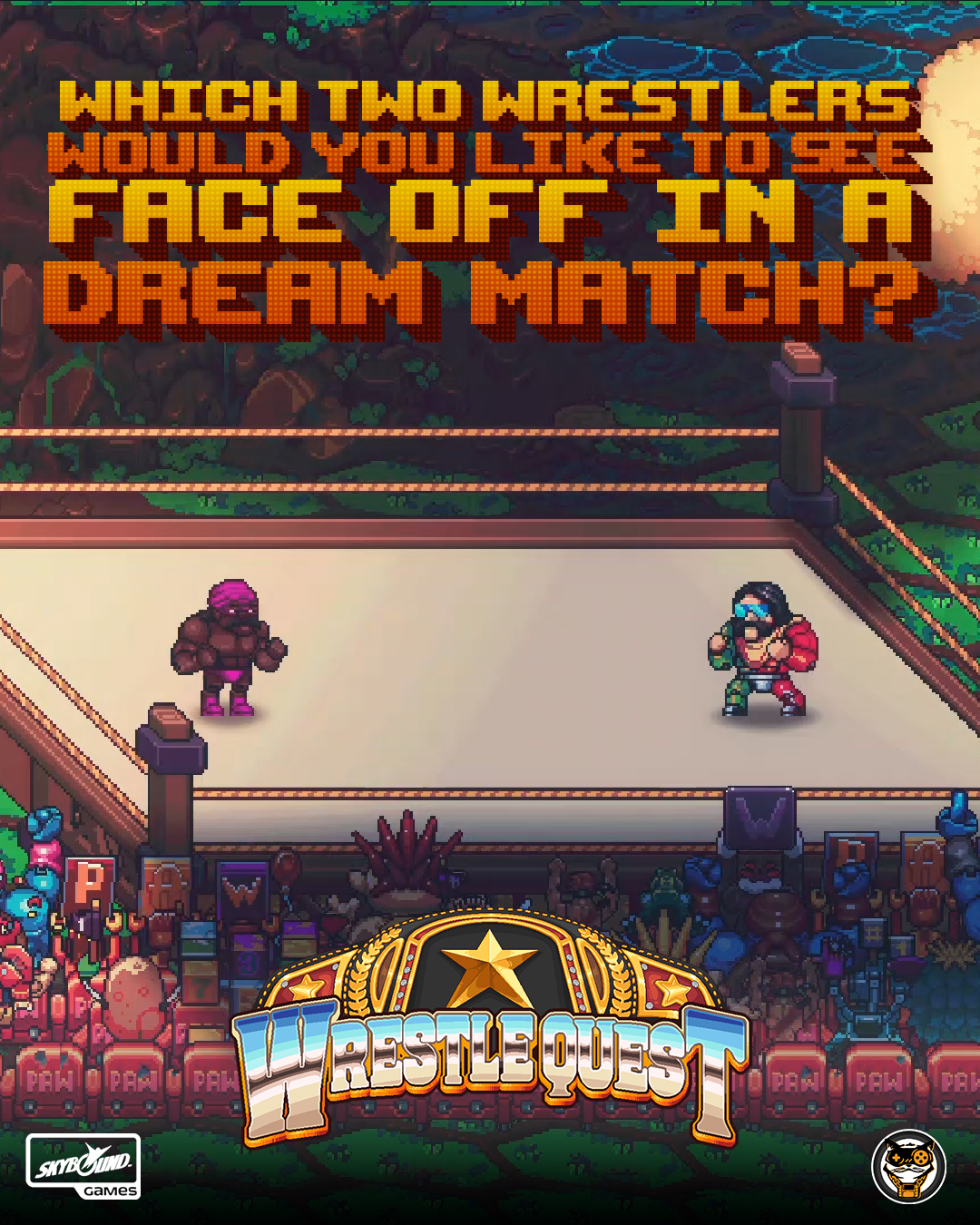 Mega Cat Studios x WrestleQuest on X: Exciting news, Questheads