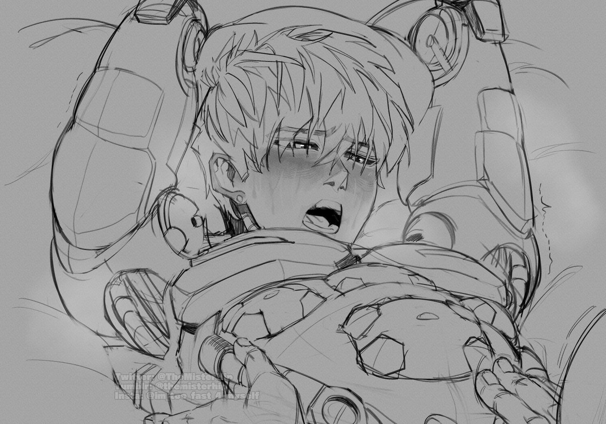 TheMisterHip's tweet photo. (Suggestive!)
Anon asked me if i could post NSFW on Tumblr...
Truly sorry, my friend. I can- I CAN'T AAAA *cries*
#OnePunchMan #genos #saigenos #suggestive #art https://t.co/AlHXKdORQ9
