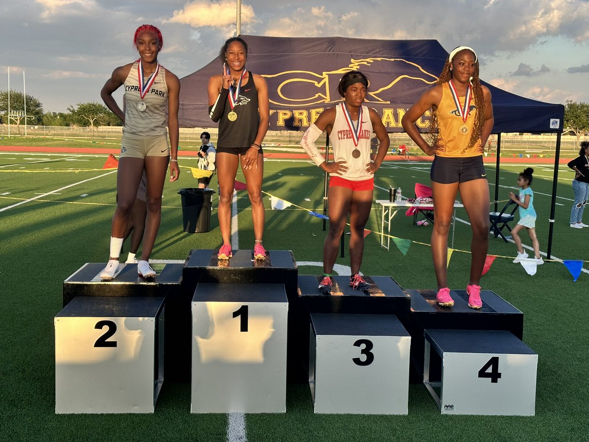 2nd in District 16-6A in the 200 meter dash! Punched my ticket to Area in 4 events… triple jump, long jump, 4x1 and 200 meter dash  #ontheroadtostate #surviveandadvance