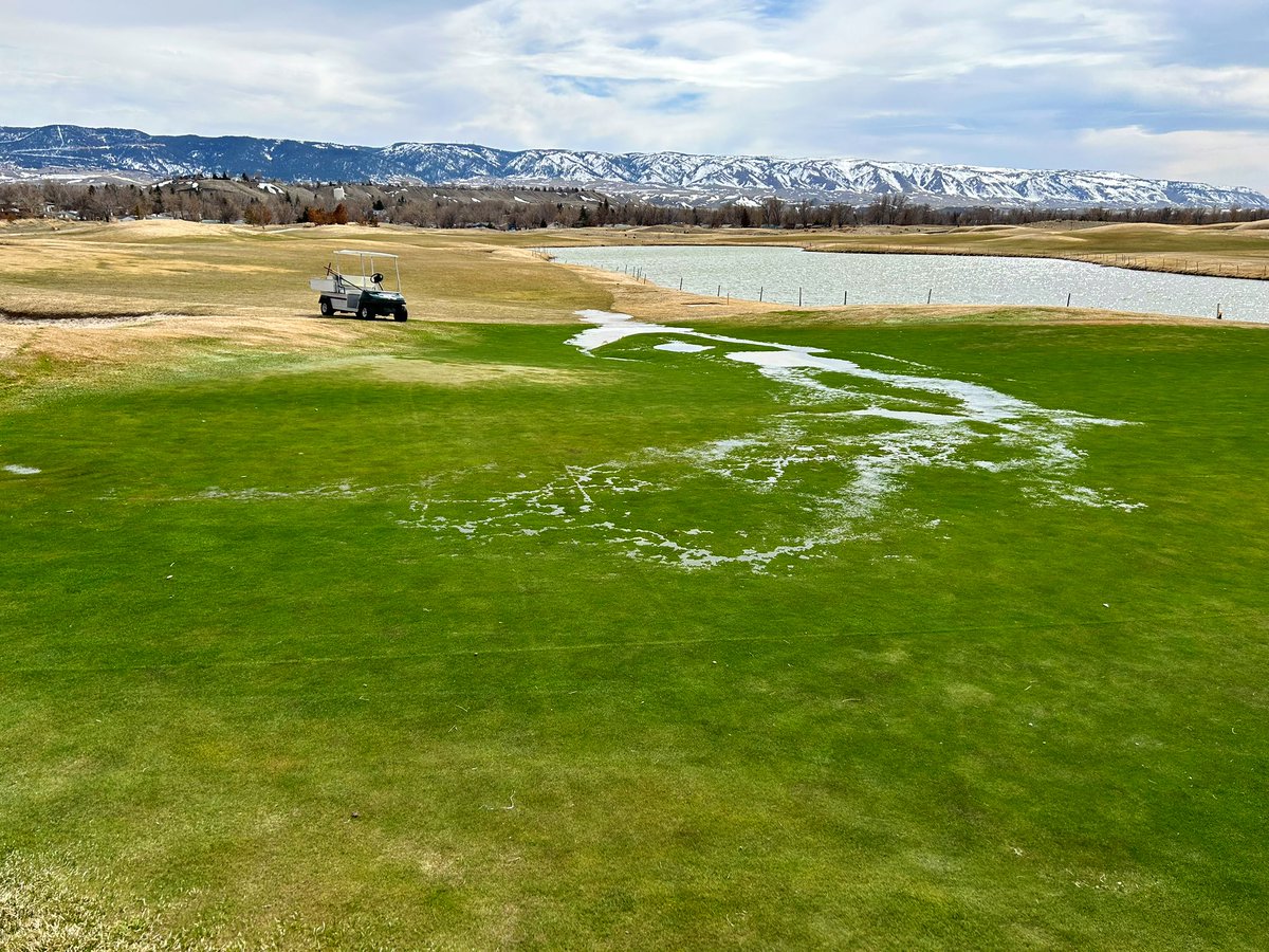 jared_dilli's tweet photo. Started pressuring up yesterday. Really only one leak, but of course on a greens loop. https://t.co/BP3mQCj19f