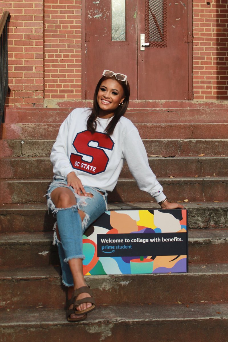 So excited to announce that I am a Amazon Prime Student Ambassador for the Spring 2023 Semester here at South Carolina State University!