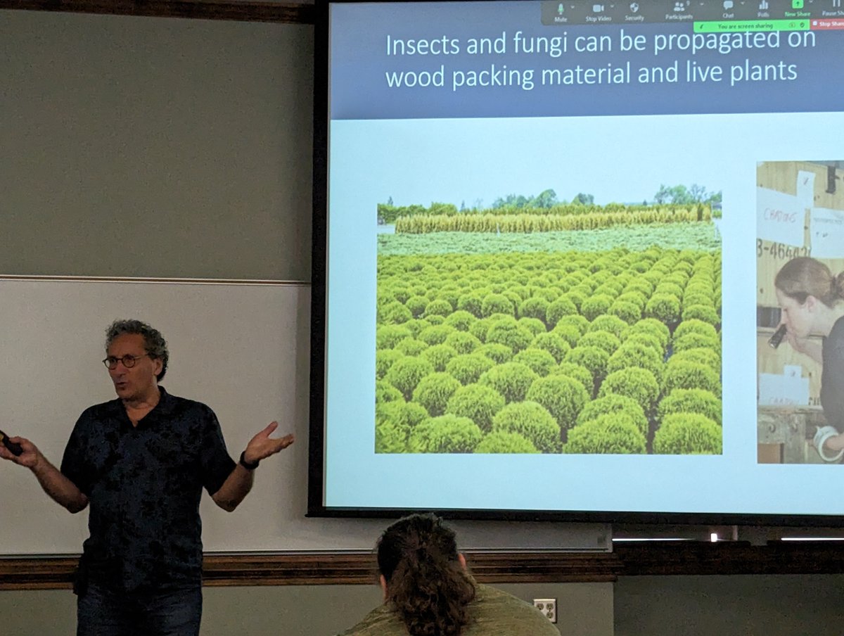 TsaiLabUGA's tweet image. fantastic @UGAWarnell seminar by @richamelin on #foresthealth, #genomics, #climatechange and #invasive; fun discussion with lab members! Thank @LabVillari for organizing the seminar!