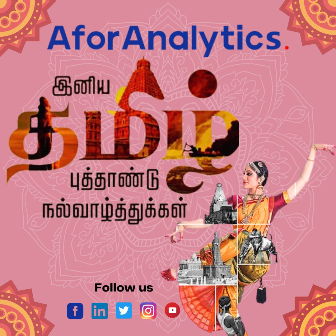 aforanalytic's tweet image. Wishing all my Tamil friends and followers a happy Tamil New Year filled with joy, prosperity, and success. Let&apos;s approach this year with a data-driven mindset and make it count! #TamilNewYear2023   #HappyNewYear #AforAnalytics #StayPositive