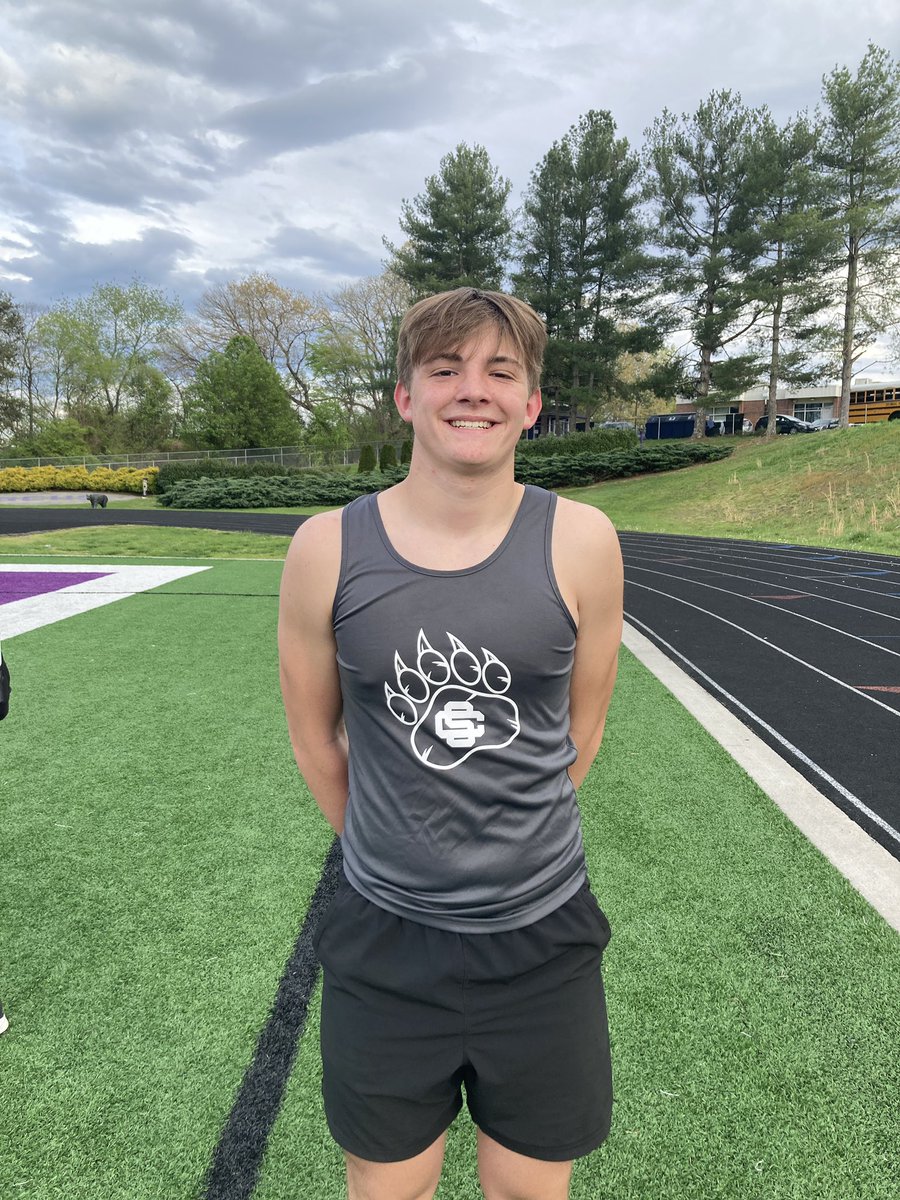 SCHOOL RECORD!!! Congratulations to Jaxson Perry for breaking the middle school record in the Shot Put. 43-03 💥 💥