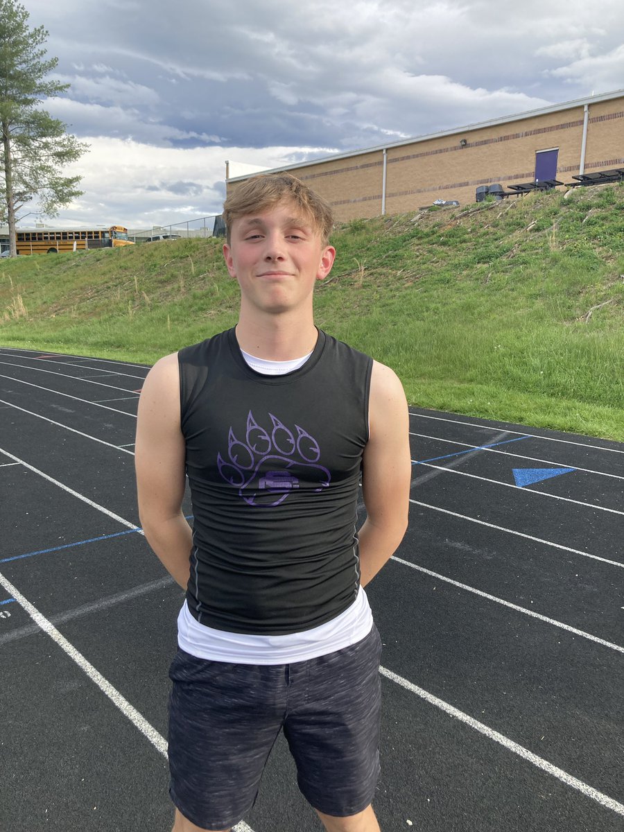 SCHOOL RECORD!!! Congratulations to Trenton Lethco for breaking the Middle School record in the Discus. 90-06. 💥 💥