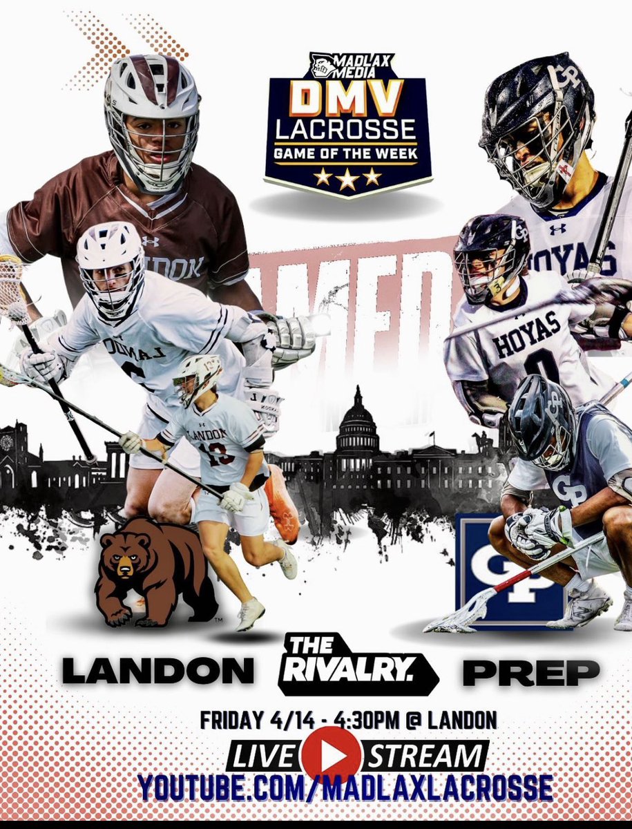 GPrep_Lacrosse's tweet photo. Game tomorrow will be broadcast. Prep lacrosse great Brendan Fry will be part of the announcing team. Certain to be entertaining but issuing a parental advisory. https://t.co/GexlOaPTIL