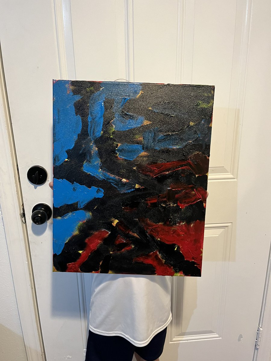 Here’s one of my paintings