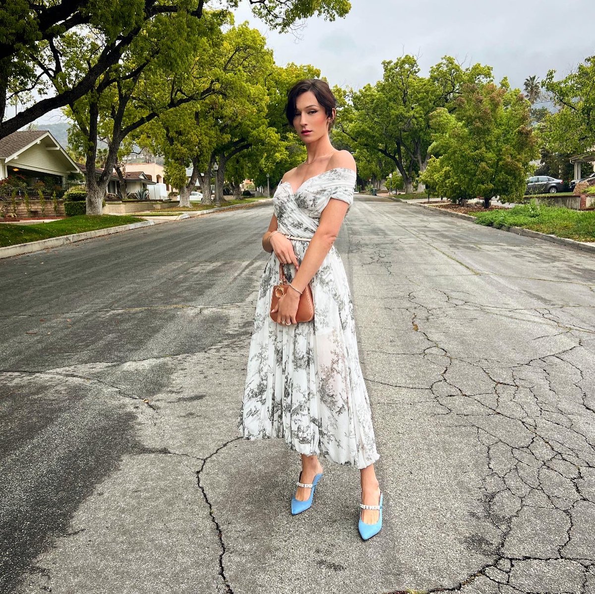 daytime picnic chic today for the <a href="/NBCUniversal/">NBCUniversal</a> Emmy Luncheon ✨🏳️‍⚧️
