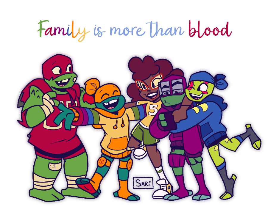 Day 12 of @zipzaizen's Rise April Art Challenge: Family

A day late, but so worth it.

#saverottmnt #SaveRiseoftheTMNT #riseaprilartchallenge #rottmnt #riseofthetmnt #riseleo #risedonnie #riseraph #risemikey #riseapril #turtletots