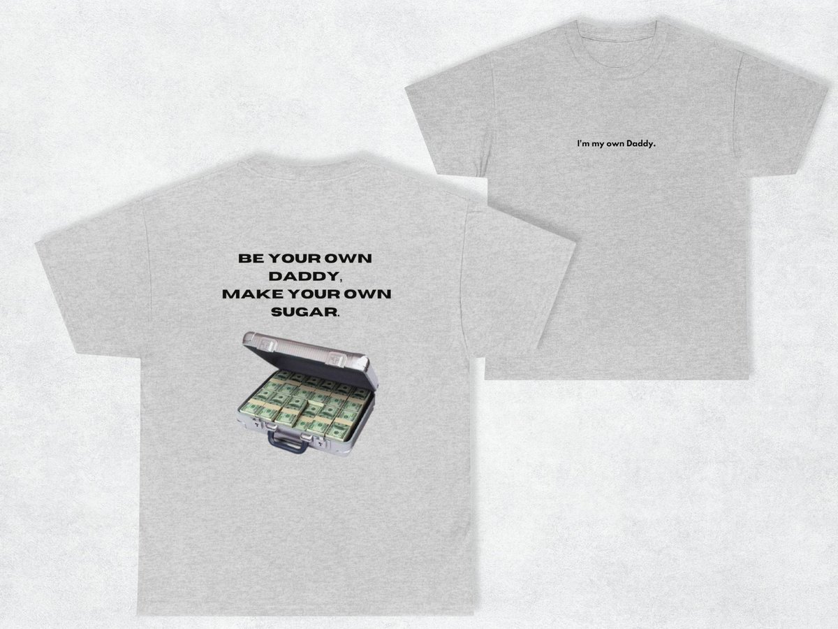 TrendyCKY's tweet photo. I’m my own Daddy😏💵

💎 Heavy 100% COTTON Material
🌎 Worldwide Shipping
Get yours now while stock last🥵👇🏻

🔗 Product link :
https://t.co/UNklv74Bpw (ADD TO CART NOW!!!) @Etsy https://t.co/VpLNenC4wr