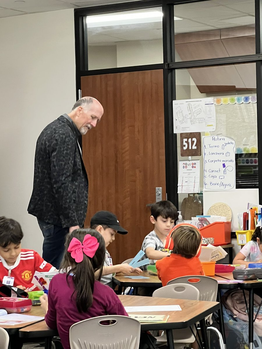 We all enjoyed the visit during ELA centers.