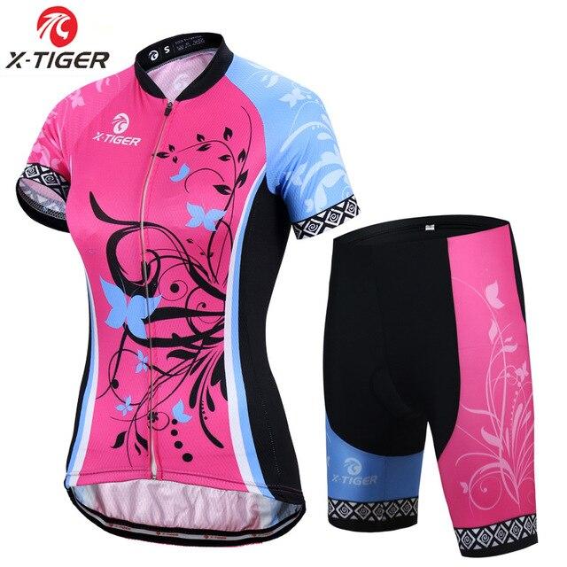 FASHION_COLL's tweet photo. X-Tiger Short Sleeve Women Cycling Jerseys set Breathable Mountain Bike Clothes Ropa Ciclismo Women Bicycle Cycling Clothing R$ 230.8 #FashionCollectionStore #XTiger #Short #32179216normalcyclingset3xl https://t.co/kWWbA3Nqm4