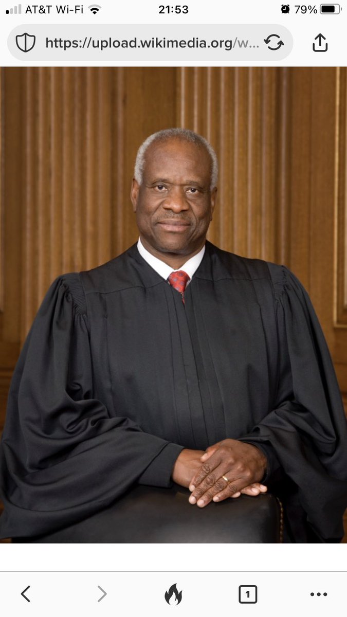 fbonn2000's tweet photo. Every man, woman, and child in America should put a little cash in an envelope, with a brief note about what you want, and send it to Justice Thomas — cause, well, that’s how things work.

Justice Clarence Thomas US Supreme Court 1 First Street, NE Washington, DC 20543 https://t.co/Vh9Rcd479a