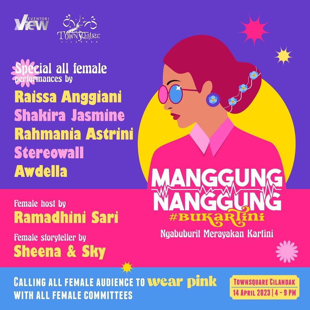 WarnerMusicID's tweet photo. Jumat, 14 April 2023
Townsquare Cilandak
mulai Pk.16.00-21.00wib
#ManggungNanggung BUKARTINI - Ngabuburit Merayakan Kartini.
@astrinooo
@eventoriview
#MANGGUNGNANGGUNG
#BUKARTINI
#EventoriView https://t.co/PdOu8xwXJP