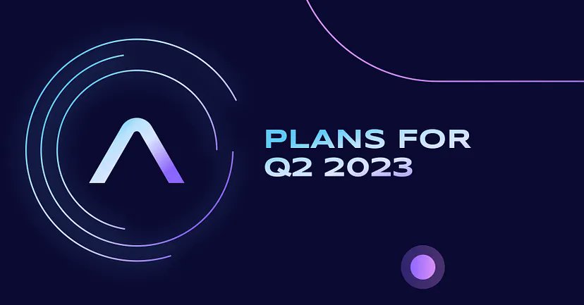 📣 Dear Arkanians

▪️ Here are some of our plans for Q2 2023: Contacting IDOs, Partnerships, Website Speed, and UI Improvements

✅ Details: medium.com/@arkaniaprotoc…

🌐 Website: arkania.io
🗨️ Join us on TG: t.me/arkaniaprotocol

#Arkania #ANIA #crypto #Launchpad