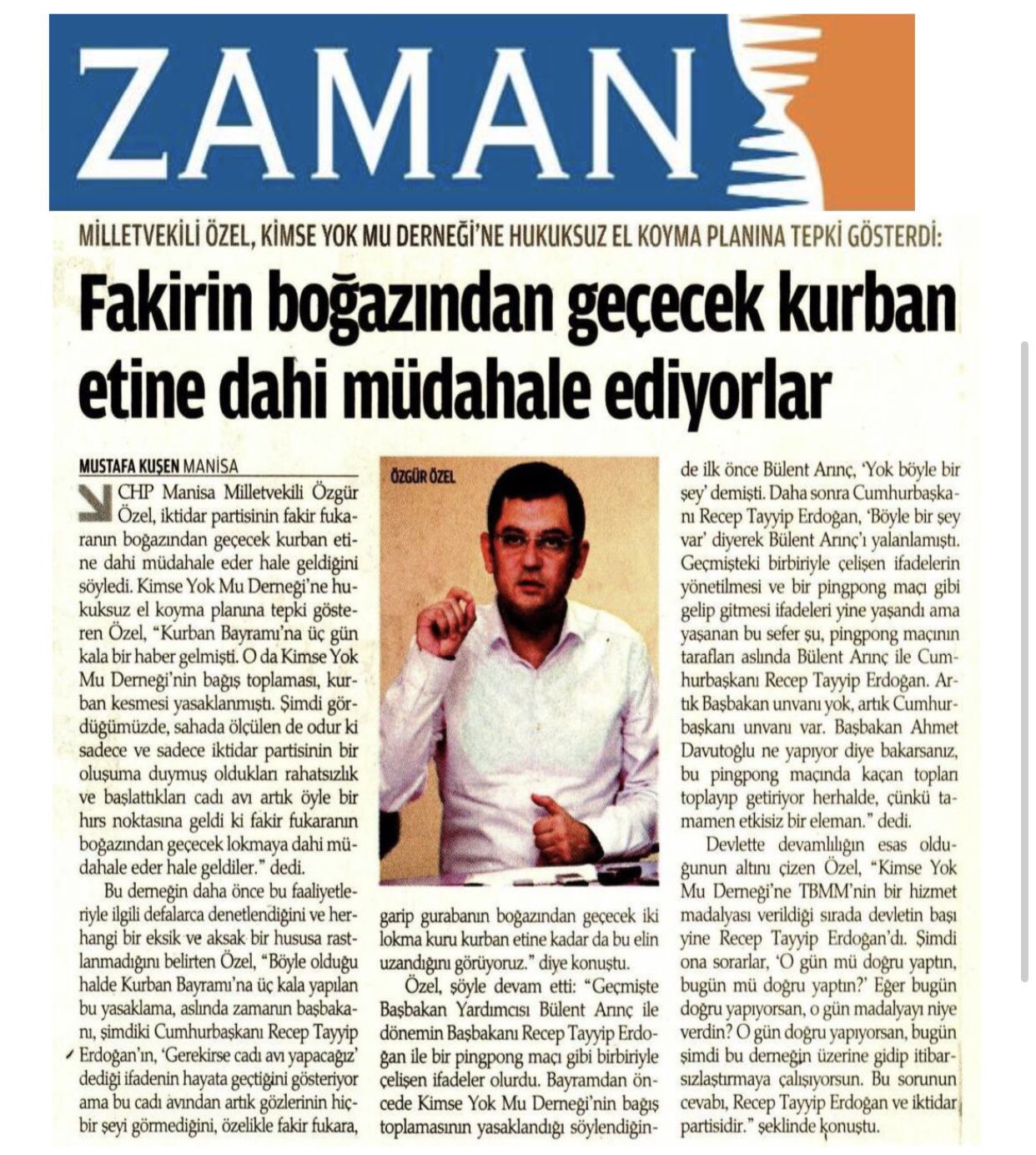 Nedim Şener 🇹🇷 on X: "O değil de; FETÖ'cülerin bile atmadığı bir iftirayı atan CHP'li @eczozgurozel biliyorsun attığın iftiranın söylediğim yalanın zaman aşımı yok. Meğer kendi yaptığını iftirayla bana mal etmeye kalkmışsın.