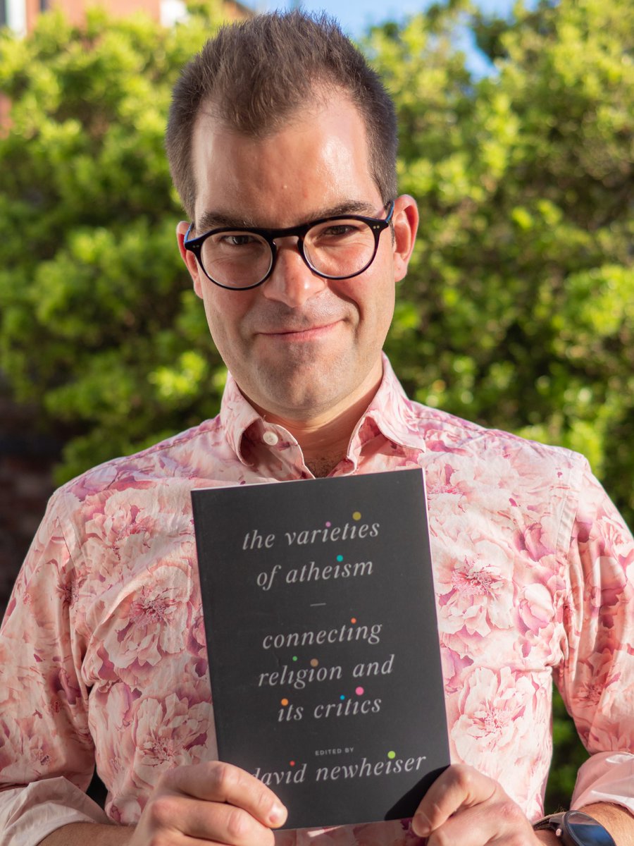 dnewheiser's tweet photo. *The Varieties of Atheism* is here! 🥳 I've got 4 copies to give away - retweet by next Saturday 22nd if you'd like one.

For now, here's a quick 🧵 on why I love this collection. (tl;dr Atheism is more varied &amp; vibrant than you may think!)

@UChicagoPress
https://t.co/tuz0msVCJF https://t.co/lcBhnFbyMf