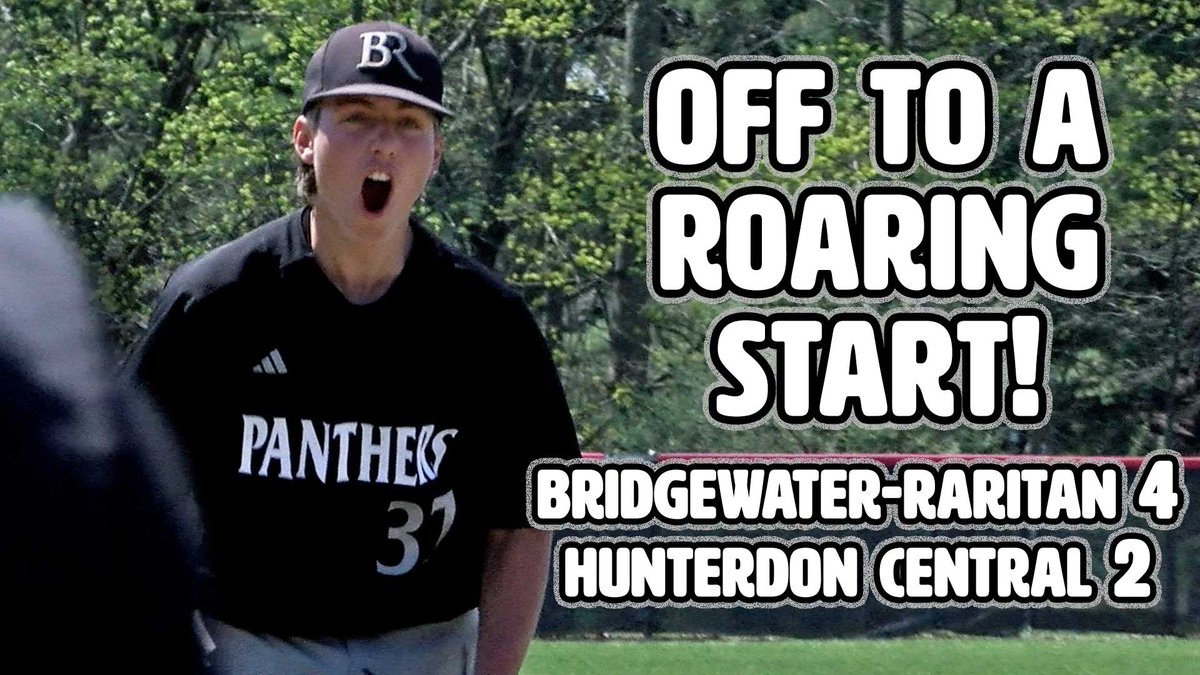 .<a href="/brbaseball/">B-R Baseball</a> is off to a roaring start in 2023. Hunterdon Central has given B-R fits over the last few years, but the Panthers retuned the favor today with a resounding win.

Watch the FULL highlights + interviews ⬇️

📽️: jerseysportszone.com/bridgewater-ra…