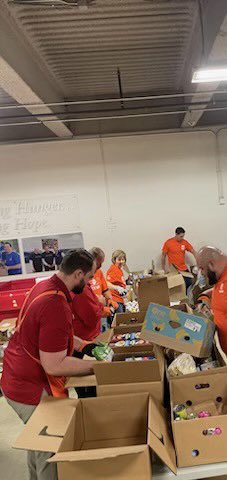 Team Depot Captain meeting <a href="/safoodbank/">San Antonio Food Bank</a>  !
Great time serving the community!
