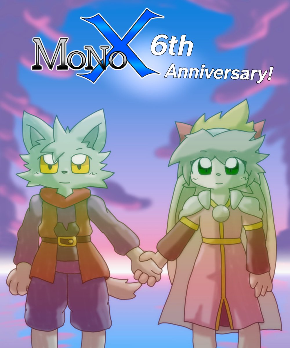 tsikin668's tweet photo. レオル達の始まりの旅を描いたフリーRPG『MonoX』は、本日で6周年を迎えました!
新しい旅立ちへの準備も進んでいます! #MonoX https://t.co/xYyAbYJ8v7