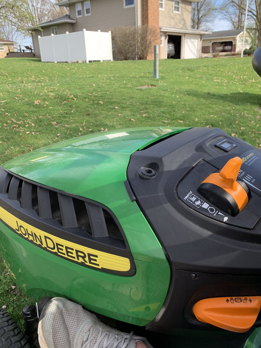 Opening Night with a fresh oil change, 17.5 HP and ready to ride. <a href="/OutKickTNML/">ThursdayNightMowingLeague</a>