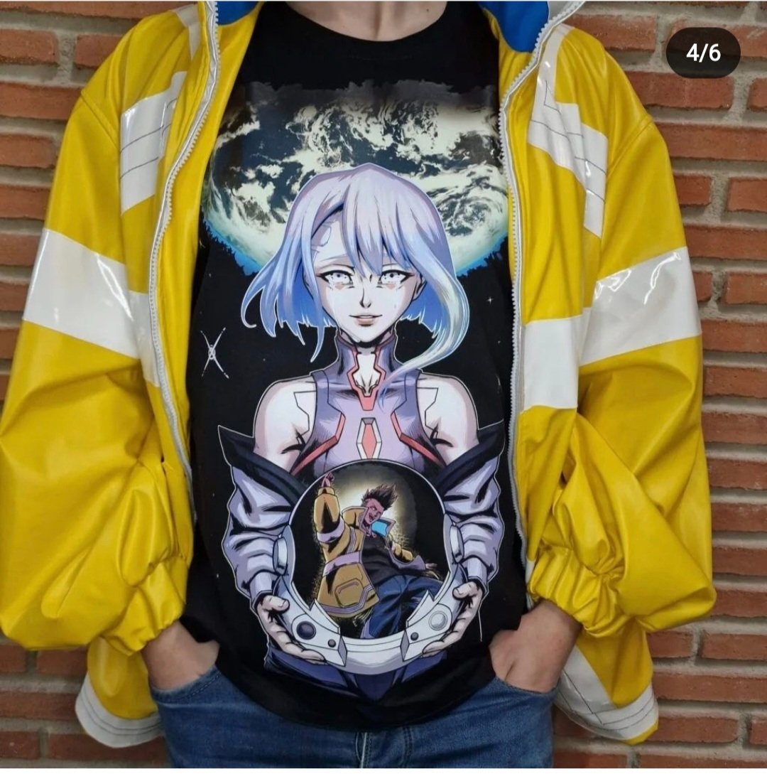 Console_Corp's tweet image. #cyberpunk como el anime del año!!
y que mejor manera de celebrarlo que con todos los diseños que tenemos de esta serie, como la de David Martínez en la ciudad rodeado de neones, #lucy en la Luna con David reflejado en el casco de astronauta y la de #rebecca volviendo a la carga.