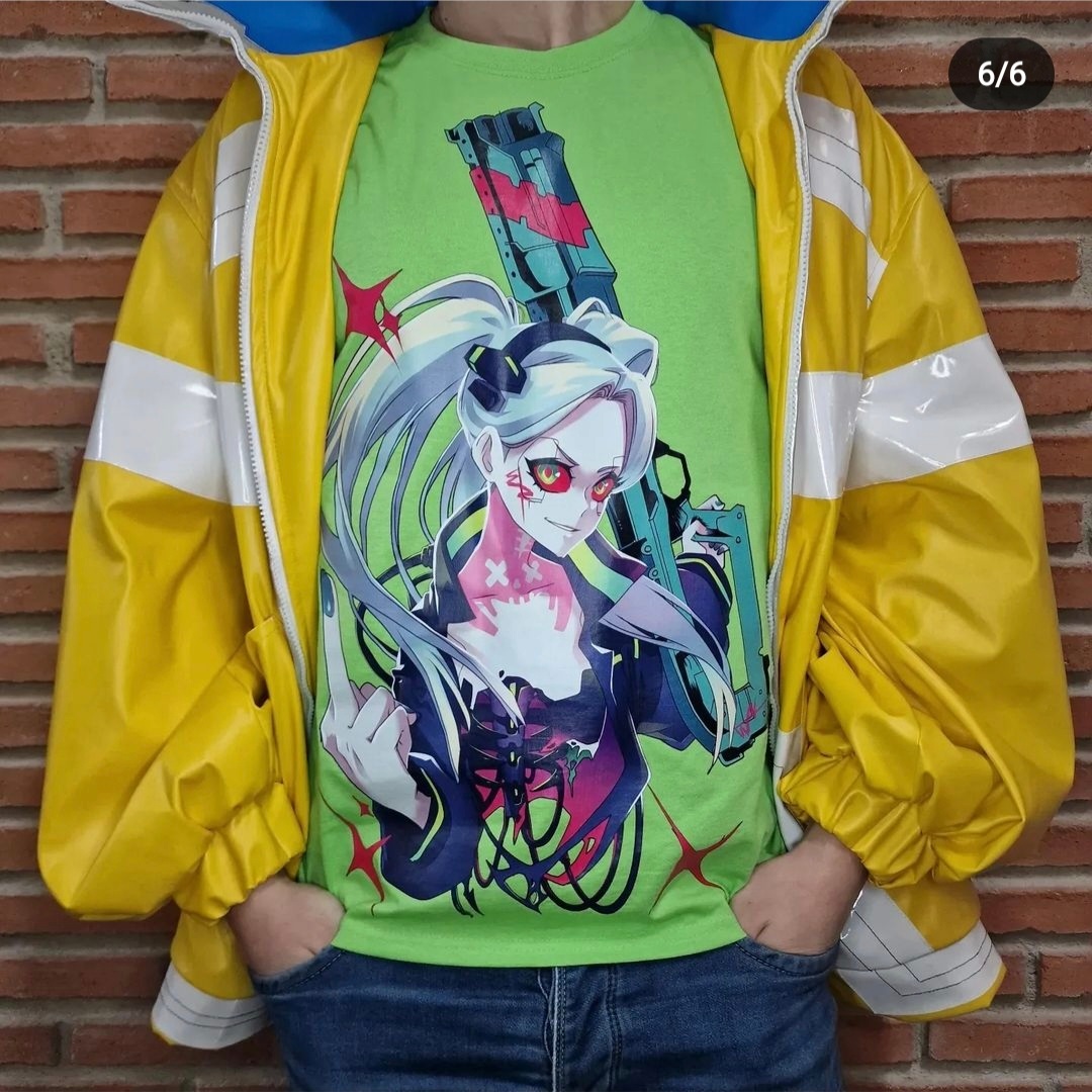 Console_Corp's tweet image. #cyberpunk como el anime del año!!
y que mejor manera de celebrarlo que con todos los diseños que tenemos de esta serie, como la de David Martínez en la ciudad rodeado de neones, #lucy en la Luna con David reflejado en el casco de astronauta y la de #rebecca volviendo a la carga.