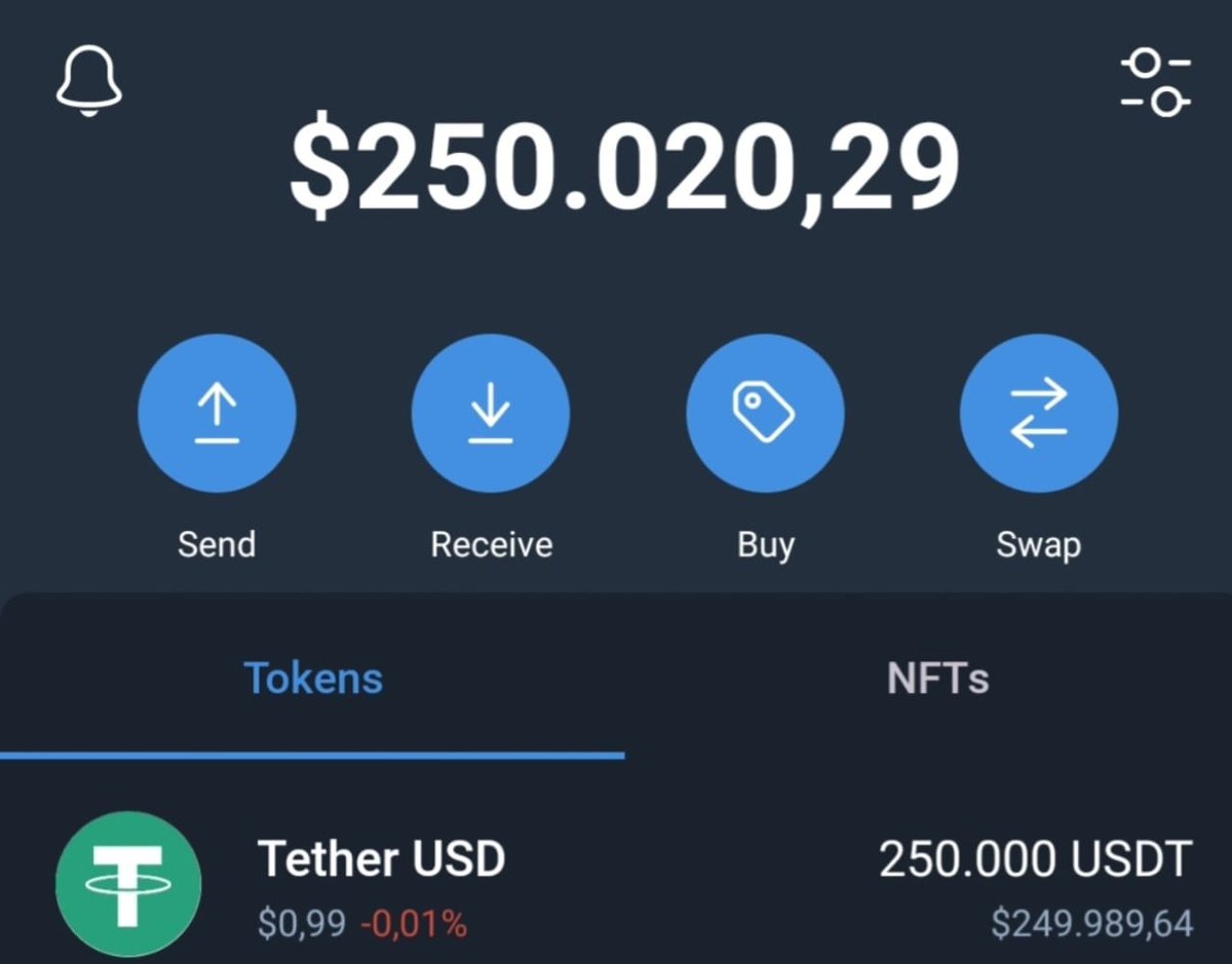 BSC_Drop's tweet image. You will receive $1,525 #USDT in your wallet,

First 1,600 Participants will Receive #USDT Airdrop, to enter just like, follow and rt, Retweet pinned 📌 post.

+Drop your  wallet address 👇👇👇