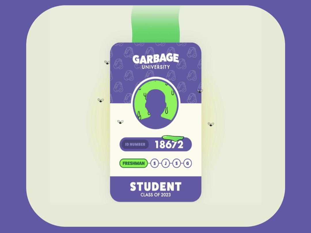 Just got my #GarbageUniversity Student ID. Ready to become a Garbage Collector for <a href="/GarbageFriends/">Garbage Friends ♻️</a>