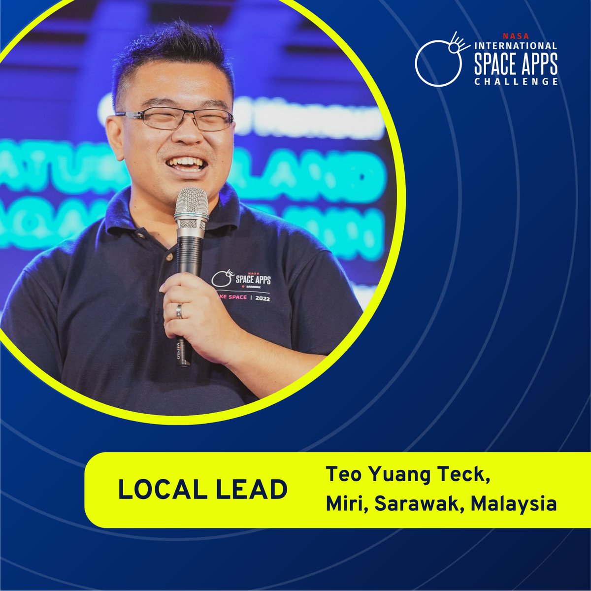 SpaceApps's tweet photo. #SpaceApps is here to help you learn, build, & grow in the areas you are passionate about! π₯°β€οΈ
Meet Teo, Local Lead of Miri, Sarawak, Malaysia! Teo mentors students on coding to help create the problem solvers of tomorrow. Apply to be a #LocalLead: https://t.co/tgLXSw64qV. https://t.co/ekQ3laipDG