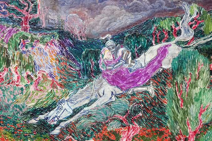 Artwork by Dutch painter Jan Toorop