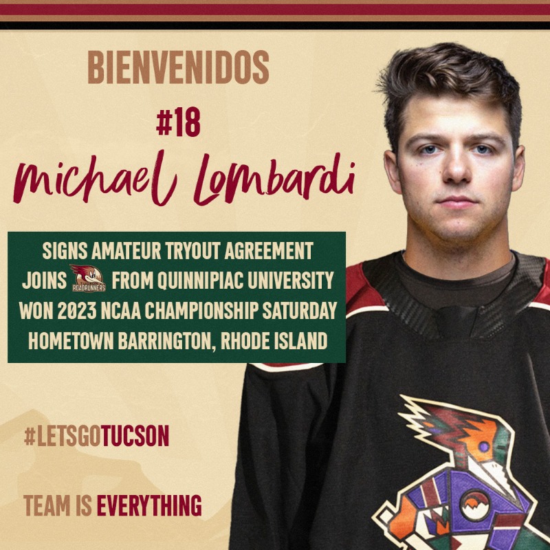 RoadrunnersAHL's tweet photo. More Michaels making headlines 📰

#LetsGoTucson