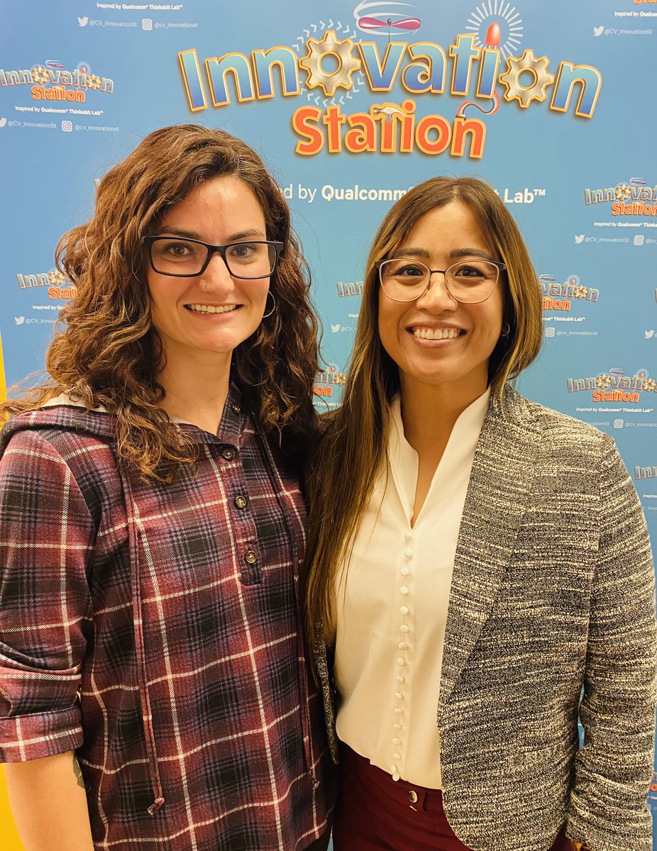 Innovation Station (@cv_innovationst) on Twitter photo Today we thank <a href="/mlopezsunny/">Sunny Lopez, M.Ed</a> for her dedication to bringing innovation to our students & congratulate her on her new role as <a href="/CVESDNews/">CVESD News</a> Math Coordinator.
We’re also happy to welcome Erin Barker, the newest member of our team, who is excited to lead the IS experience! #ISLearns Today we thank <a href="/mlopezsunny/">Sunny Lopez, M.Ed</a> for her dedication to bringing innovation to our students & congratulate her on her new role as <a href="/CVESDNews/">CVESD News</a> Math Coordinator.
We’re also happy to welcome Erin Barker, the newest member of our team, who is excited to lead the IS experience! #ISLearns