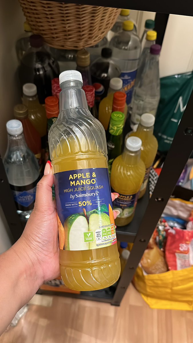 JenelBonita's tweet photo. What have you done to this beautiful apple and mango high juice drink @sainsburys it’s awful now! Glad it’s not just my taste buds by the amount of tweets I have seen tonight.. disappointing! Nectar told me I purchased the most bottles in the UK for the past 2 years. Not anymore! https://t.co/cWuNDeOEax
