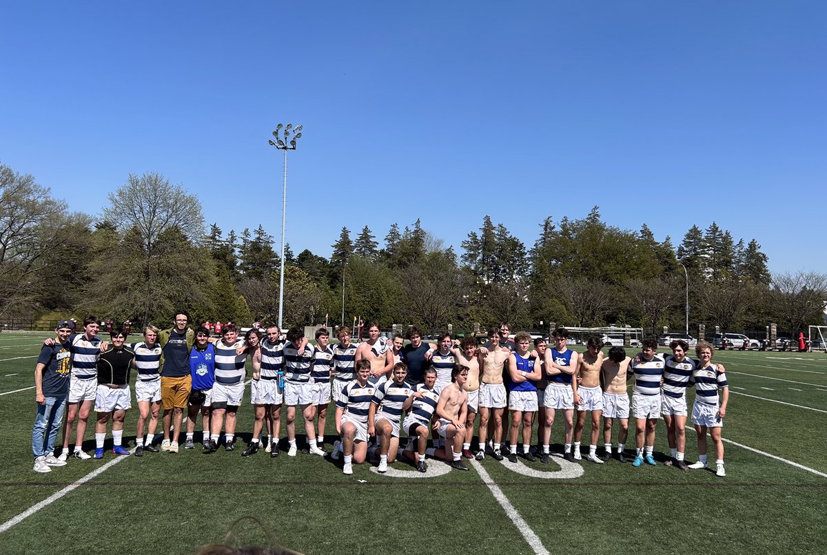 SIHS_Varsity15s's tweet photo. As the #SpringTour2023 comes to a close in Japan, the Freshmen and Sophomores made their way to the Bronx to battle @FordhamPrep this afternoon. Finals:
Freshmen: 80-0
JVs: 36-10 https://t.co/7MSLUbSzpb