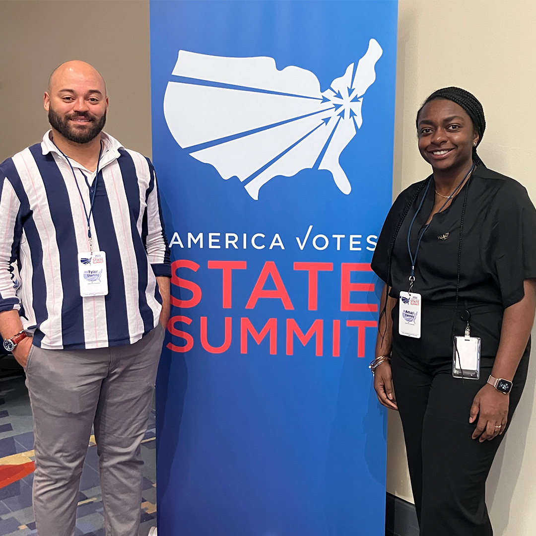 NAACP's tweet photo. This week, the NAACP and progressive organizations from across the country convened in Washington, D.C. for the @AmericaVotes Summit.
#AVSummit #AVSummit23 #Voting #CivicEngagement https://t.co/311drFIf0A