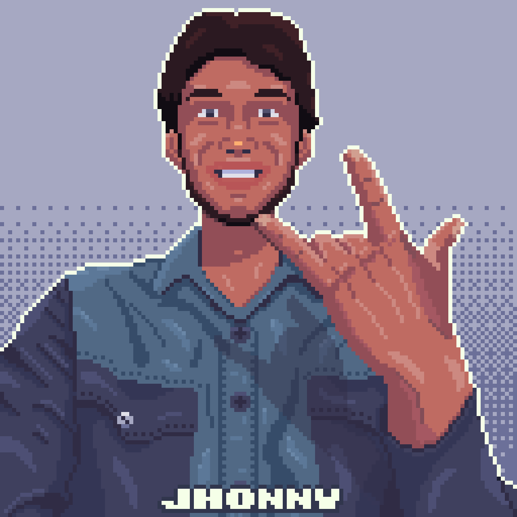 JayP_Tru's tweet photo. Jhonny ‍🧑‍🦱
🔴Comissions Open🔴

#pixelart #pixelartist #pixel #portrait #friend #jhonny #comissionsopen #comission #Shirt https://t.co/RnrfZSJDSJ