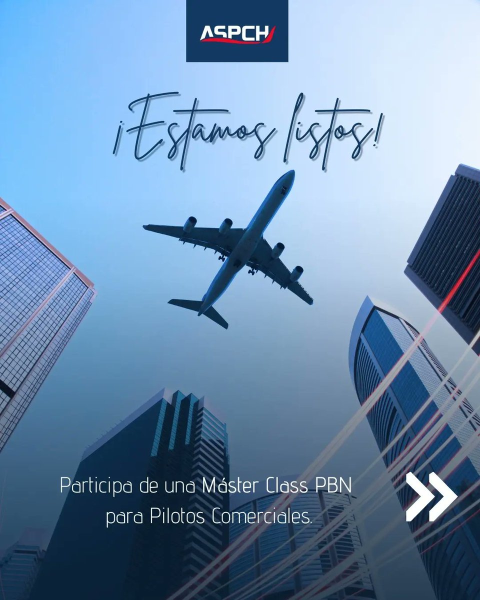 pilotosASPCH's tweet photo. 📣 ¡Atención! 📣 Participa de una "Máster Class PBN" este sábado 22 de abril en nuestras oficinas de Providencia 🙌 Inscripciones y consultas al correo aspch@aspch.org 🤩 #ASPCH ✈️🚁🇨🇱 https://t.co/AqmoGJAG4Y