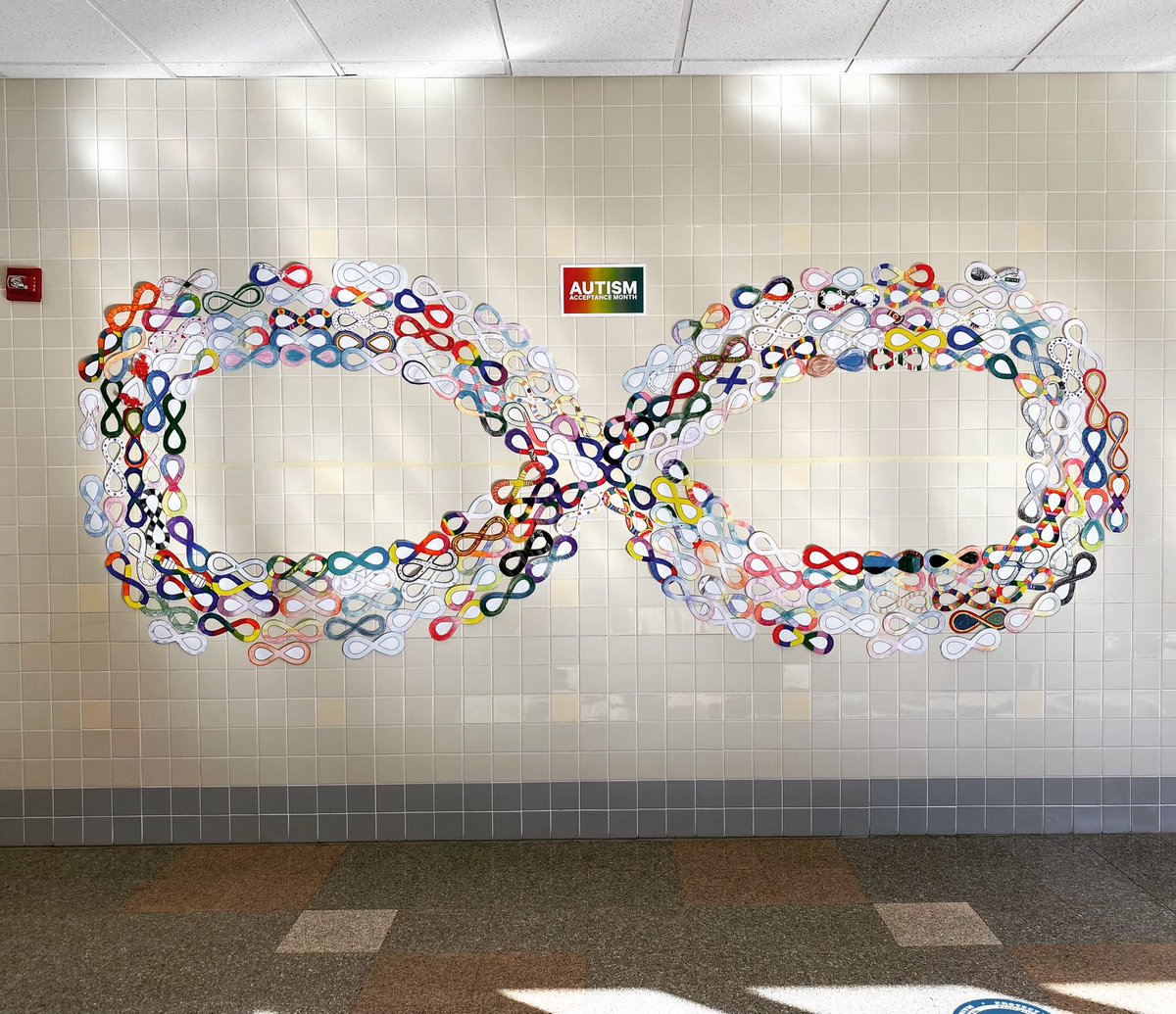 April is Autism Acceptance Month! 

KMS students took part in celebrating Autism acceptance in our schools by making infinity symbols in their PRIDE classes. 💙