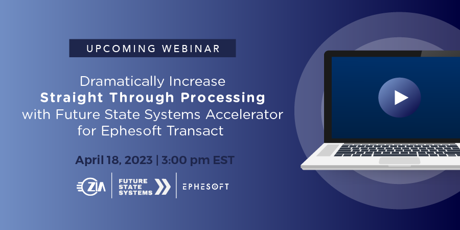 ziaconsulting's tweet photo. Register today! Zia and Future State Systems (FSS) are coming together on April 18th at 1 pm MST for a webinar explaining the uses and implementations of FSS Accelerator. Join us to see a demonstration and review user results.  Sign up here - https://t.co/2rrBnZIaol

#webinar https://t.co/UFXaQ2k9Na