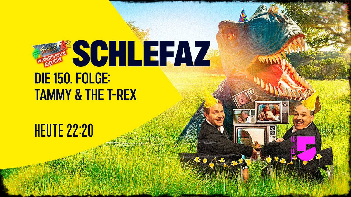 twitkalk's tweet photo. 🎉  Bis später! #SchleFaZ150  @tele5 https://t.co/kCZyGsr7xz
