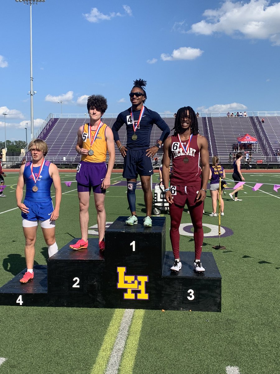 <a href="/DianteJackson31/">Diante Jackson</a> with a 3rd place finish in the varsity boys 100 meter dash! 

Dual sport athlete!

<a href="/LockhartISD/">Lockhart ISD</a> <a href="/CityLockhartTX/">City of Lockhart</a> <a href="/LocLions/">Lockhart Athletics</a> <a href="/LOCKHARTHS/">Lockhart High School</a>